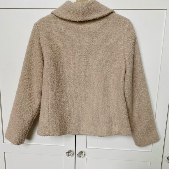 Eileen Fisher cropped wool jacket - Picture 3 of 9